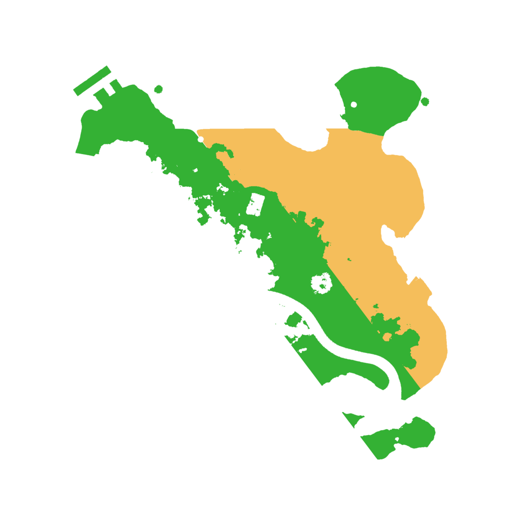 Biome Rust Map: Procedural Map, Size: 2500, Seed: 1537780797