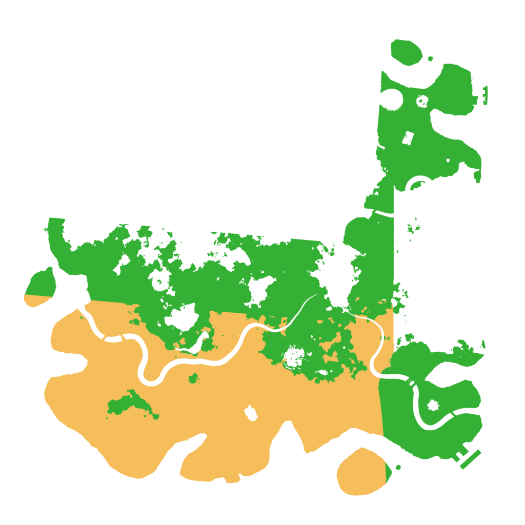 Biome Rust Map: Procedural Map, Size: 4250, Seed: 147258099