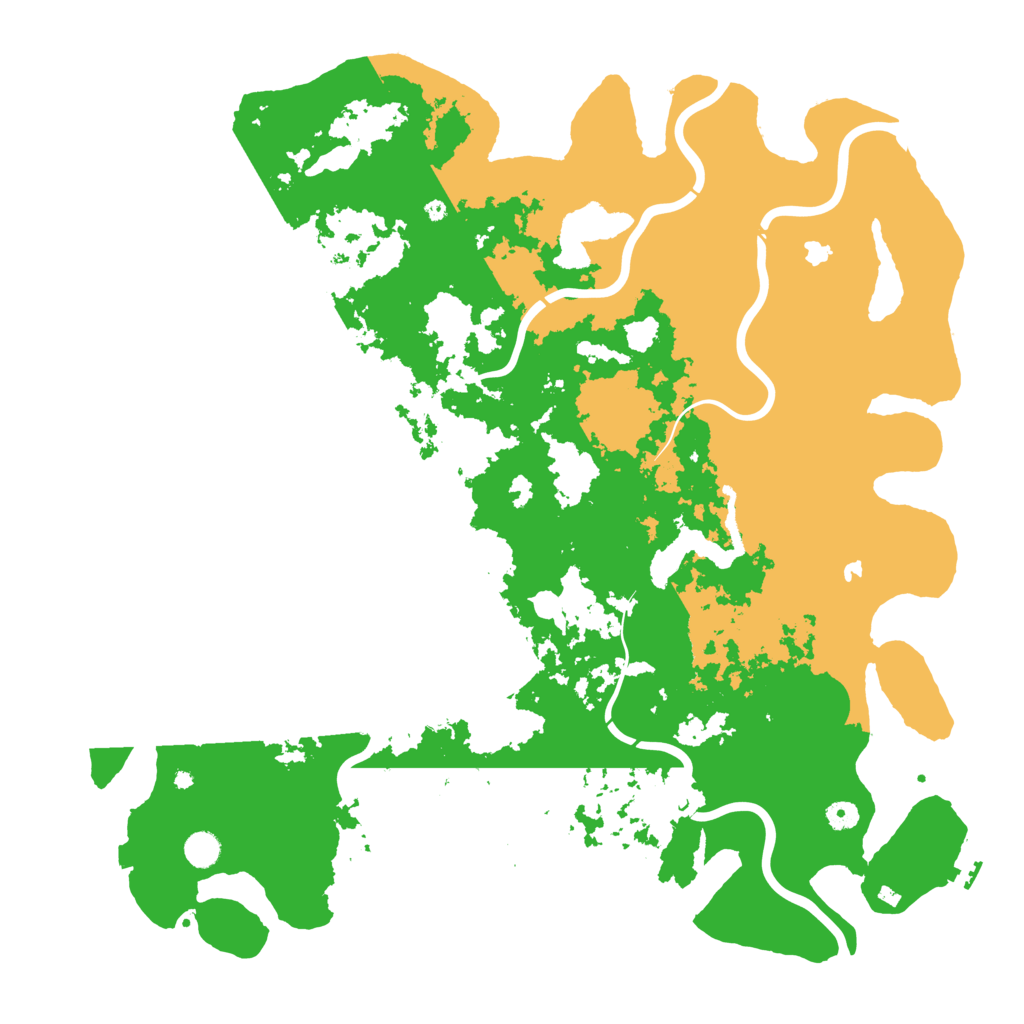 Biome Rust Map: Procedural Map, Size: 5000, Seed: 1570629834