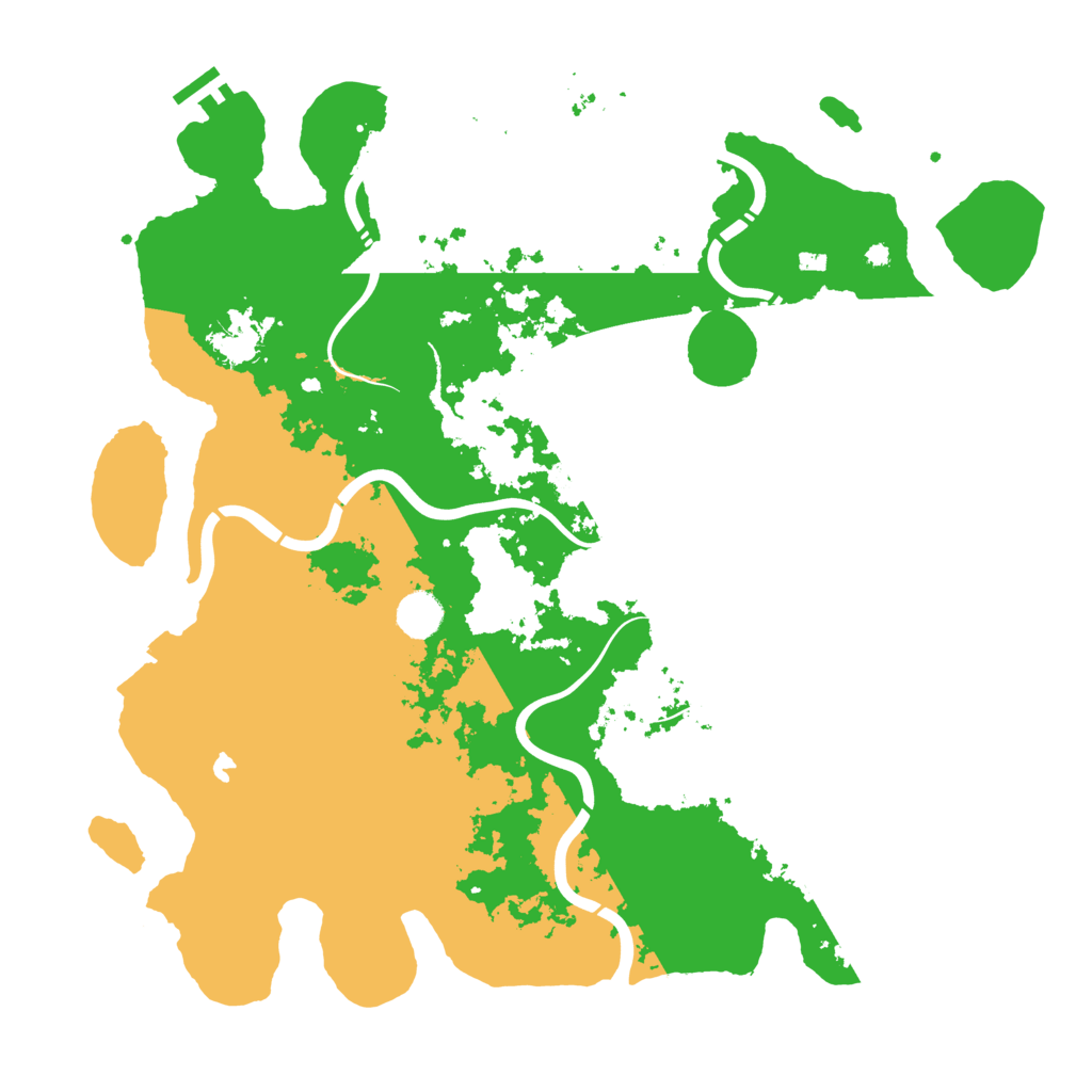 Biome Rust Map: Procedural Map, Size: 4250, Seed: 367175619