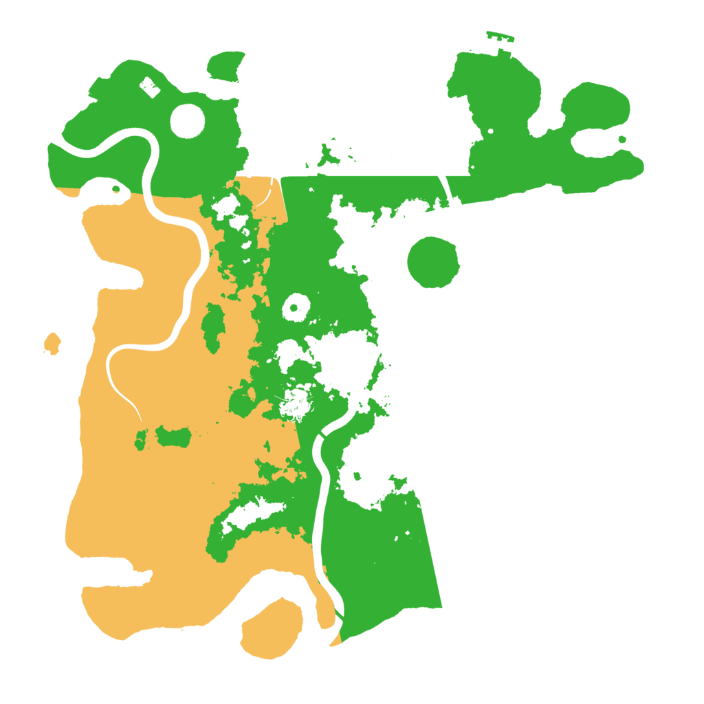 Biome Rust Map: Procedural Map, Size: 3750, Seed: 18324395