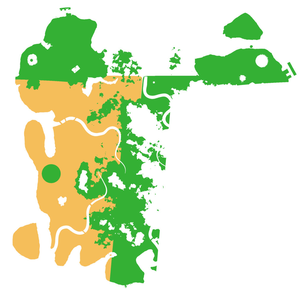 Biome Rust Map: Procedural Map, Size: 4250, Seed: 1173490797