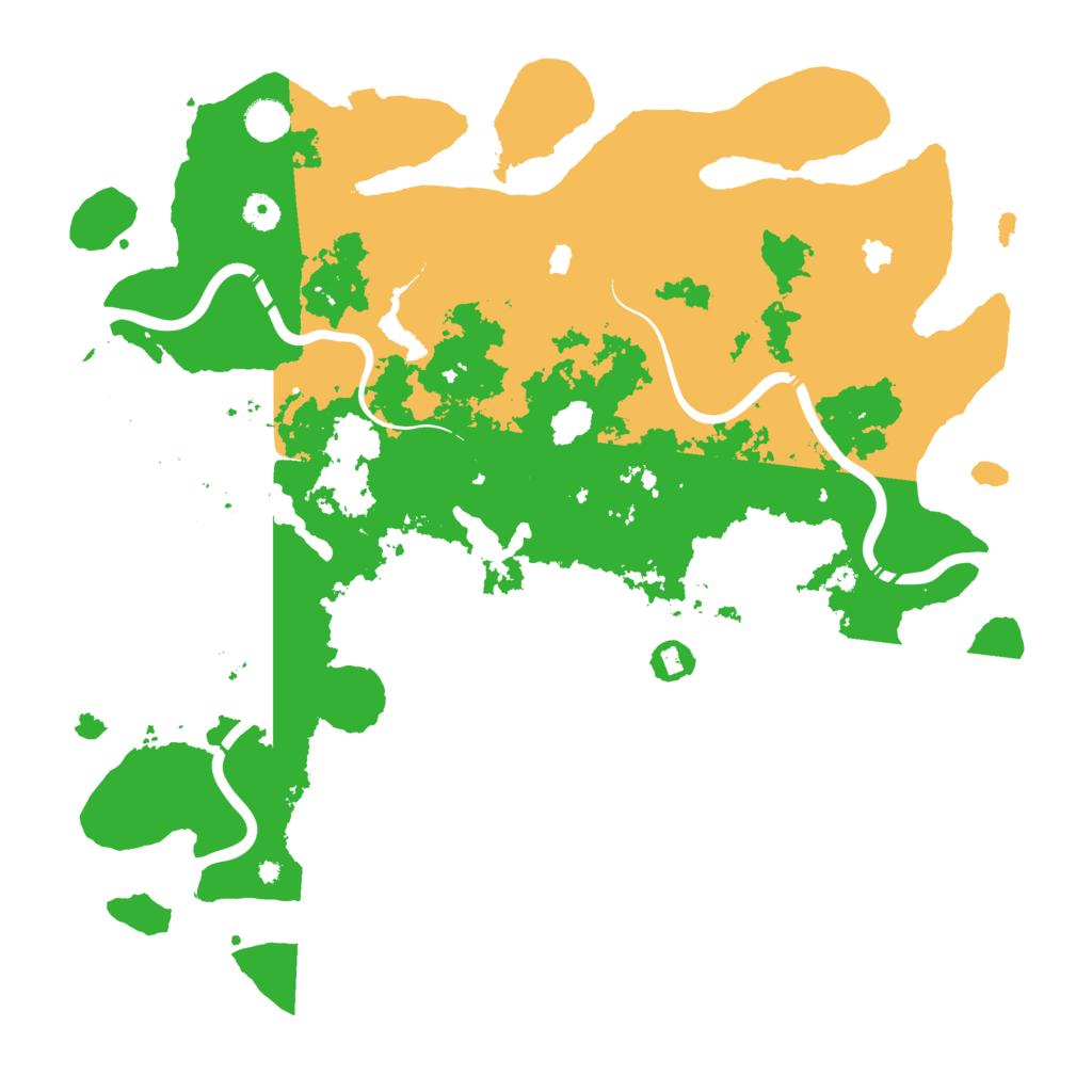 Biome Rust Map: Procedural Map, Size: 4500, Seed: 741704944