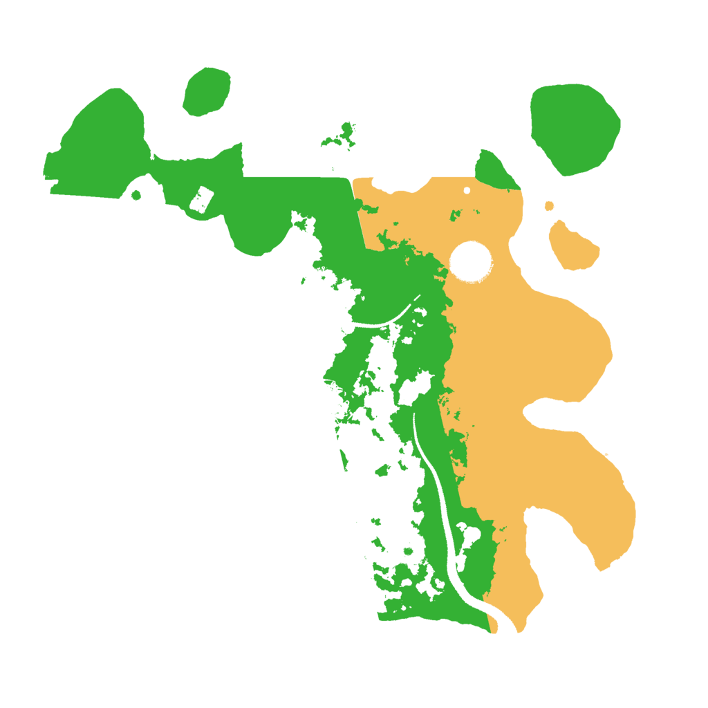 Biome Rust Map: Procedural Map, Size: 3000, Seed: 1209416973
