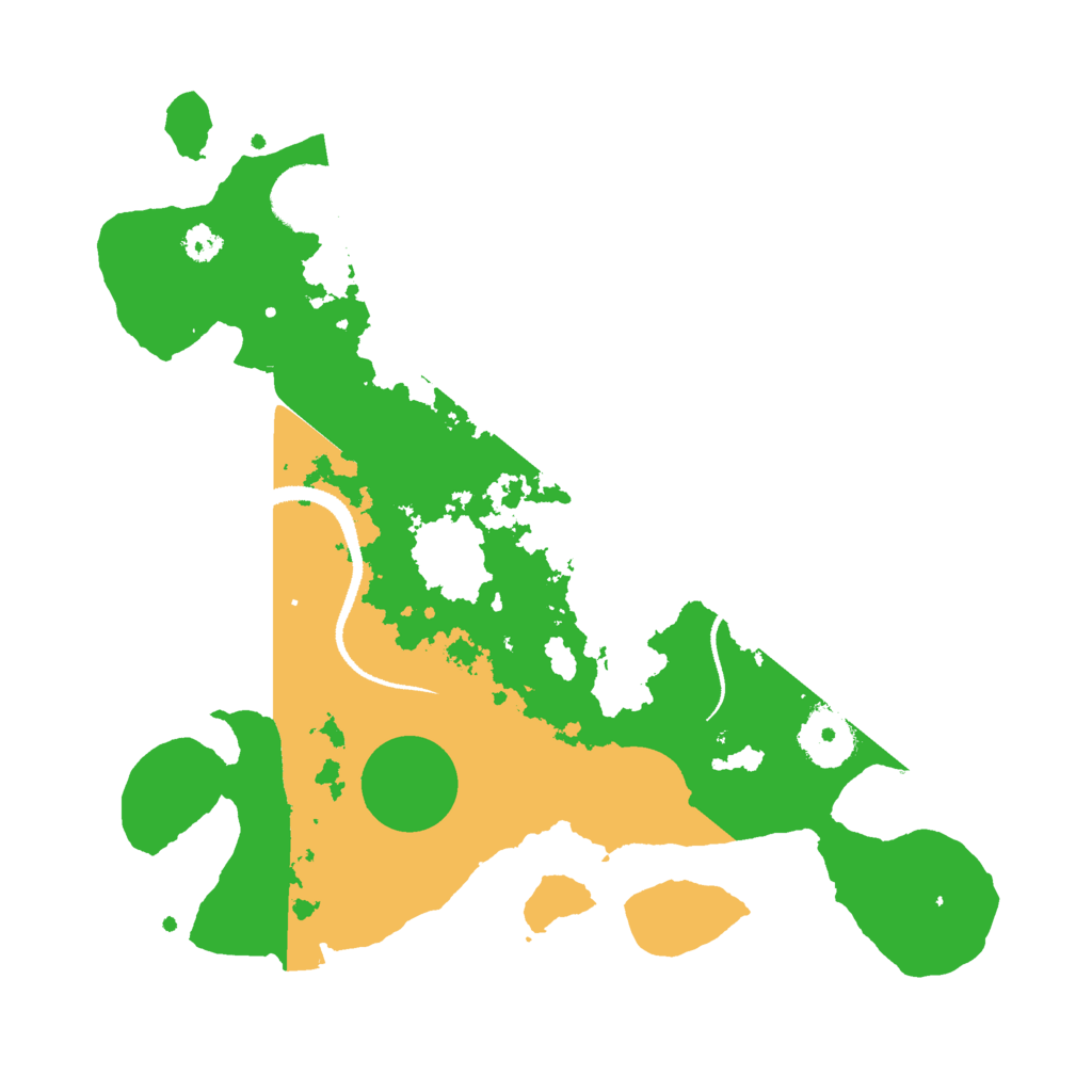 Biome Rust Map: Procedural Map, Size: 3000, Seed: 68515