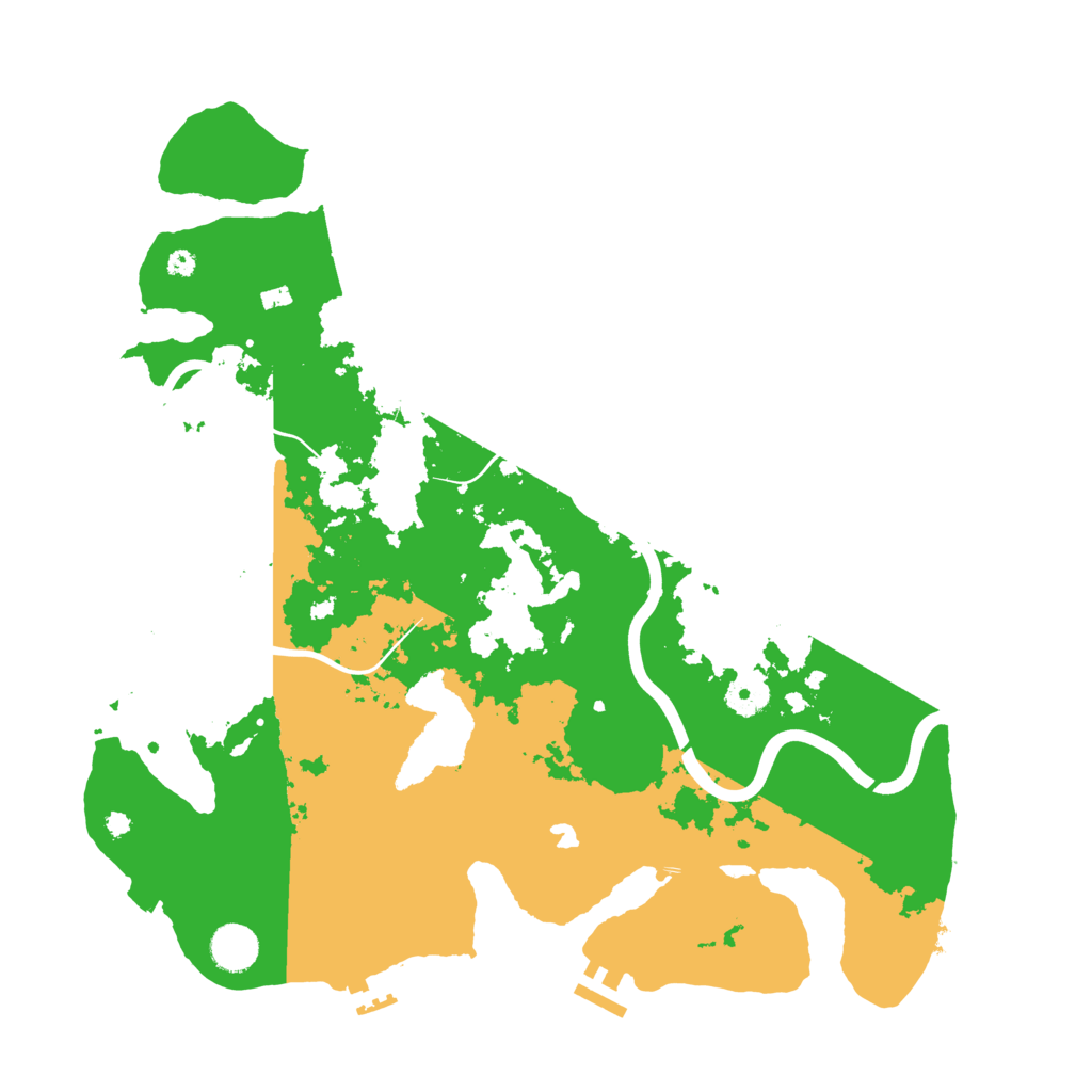 Biome Rust Map: Procedural Map, Size: 4000, Seed: 74653247