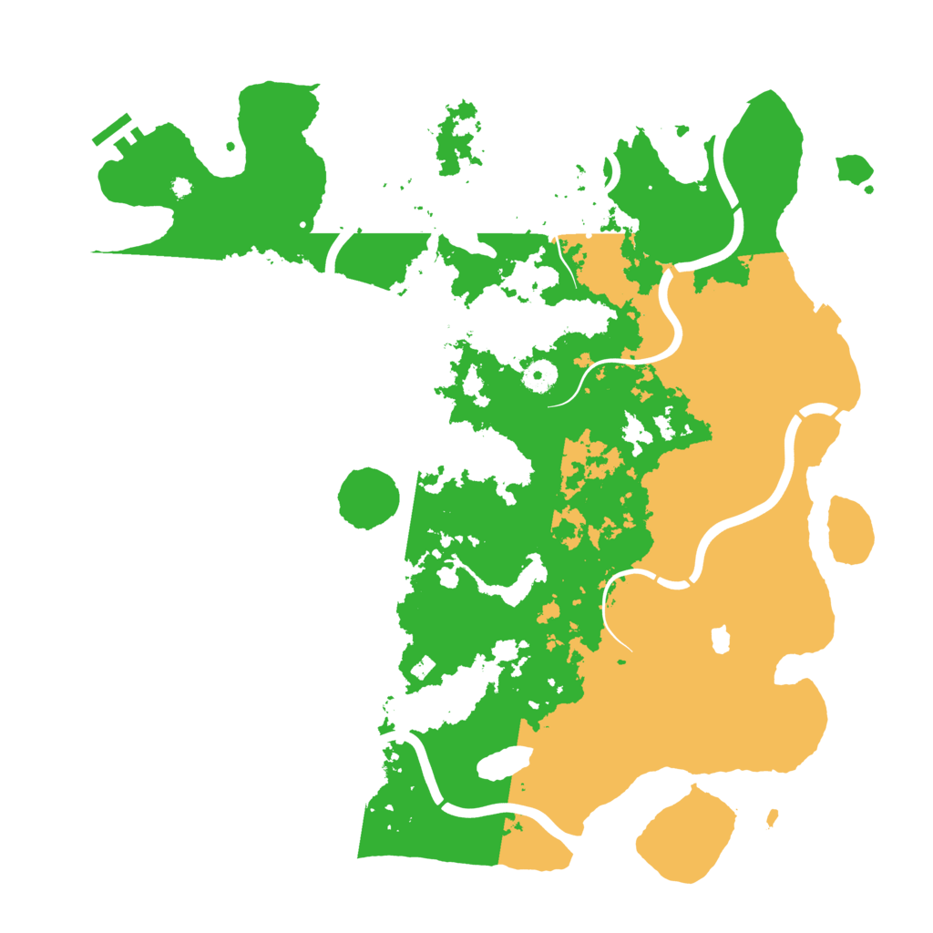 Biome Rust Map: Procedural Map, Size: 4250, Seed: 533876472