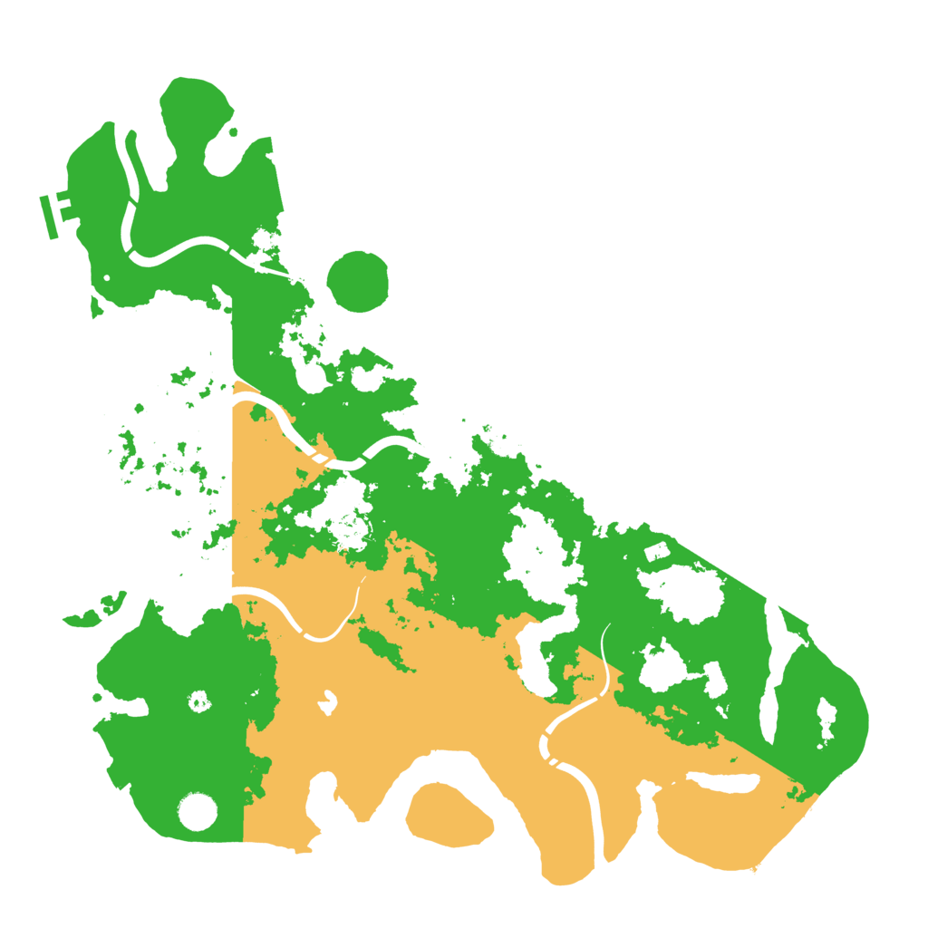 Biome Rust Map: Procedural Map, Size: 4250, Seed: 1617883556