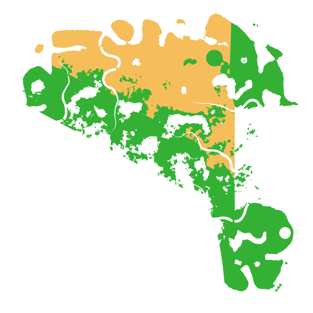 Biome Rust Map: Procedural Map, Size: 5000, Seed: 1367498510