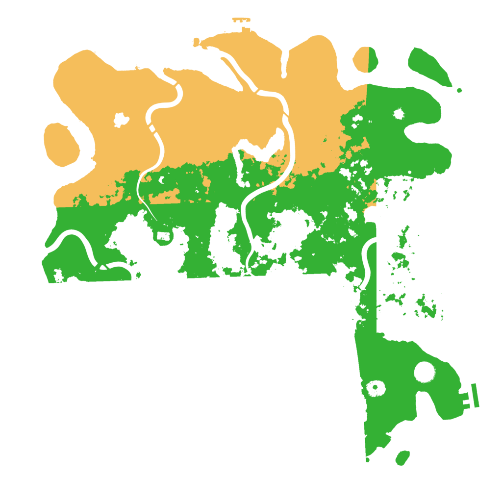 Biome Rust Map: Procedural Map, Size: 4250, Seed: 1008601433