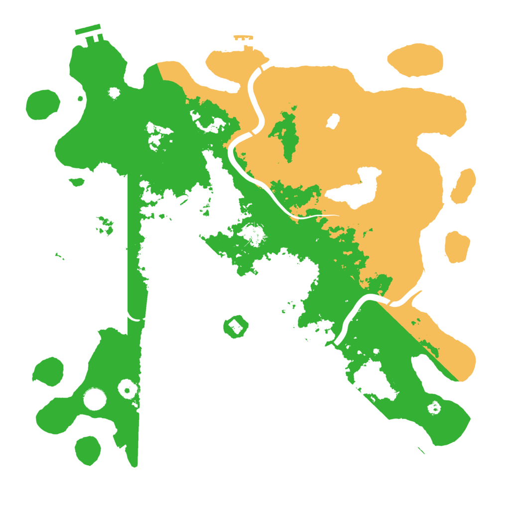 Biome Rust Map: Procedural Map, Size: 4000, Seed: 2060026674