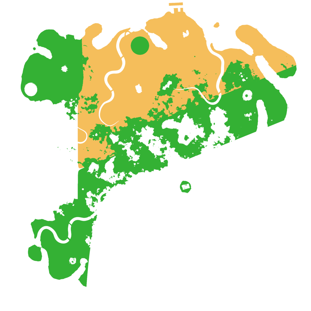 Biome Rust Map: Procedural Map, Size: 4500, Seed: 938779000