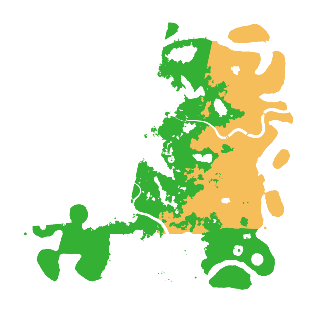 Biome Rust Map: Procedural Map, Size: 4500, Seed: 6643923