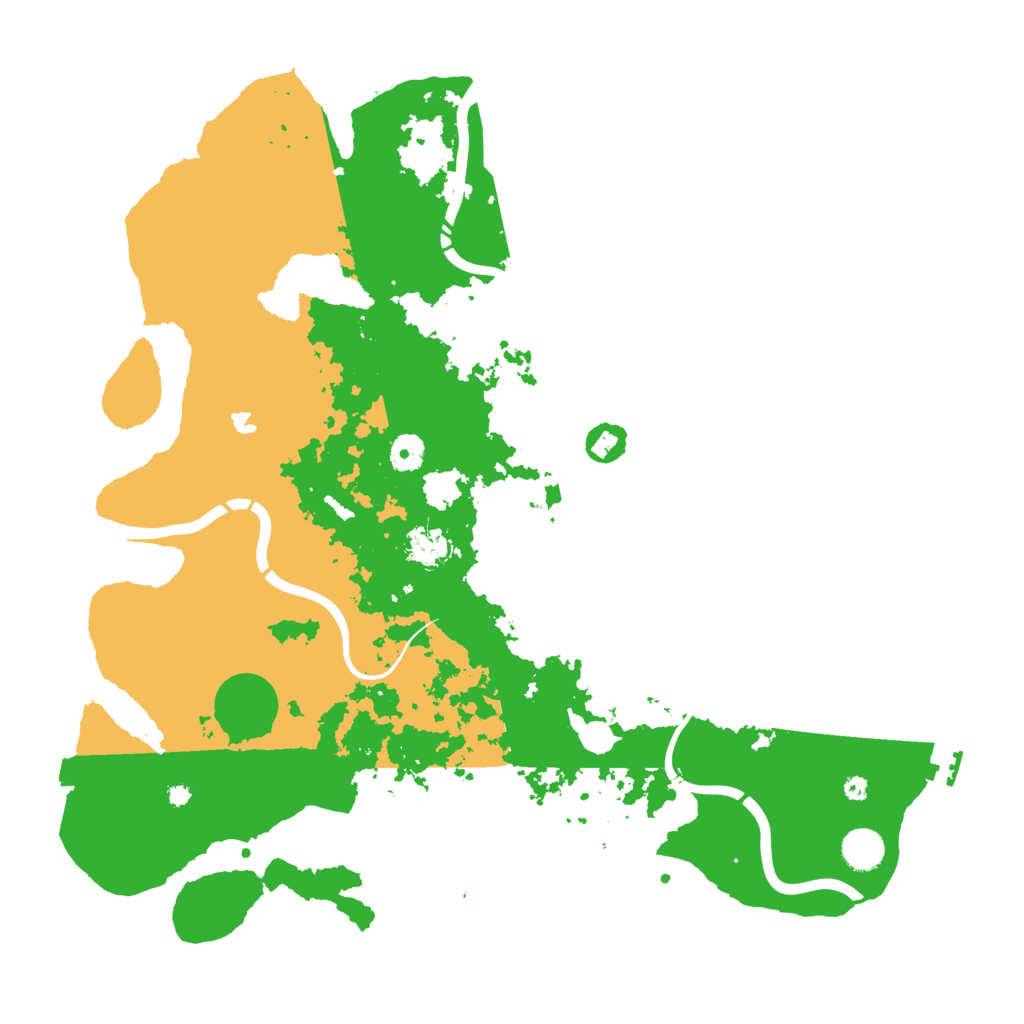 Biome Rust Map: Procedural Map, Size: 4250, Seed: 1985782606