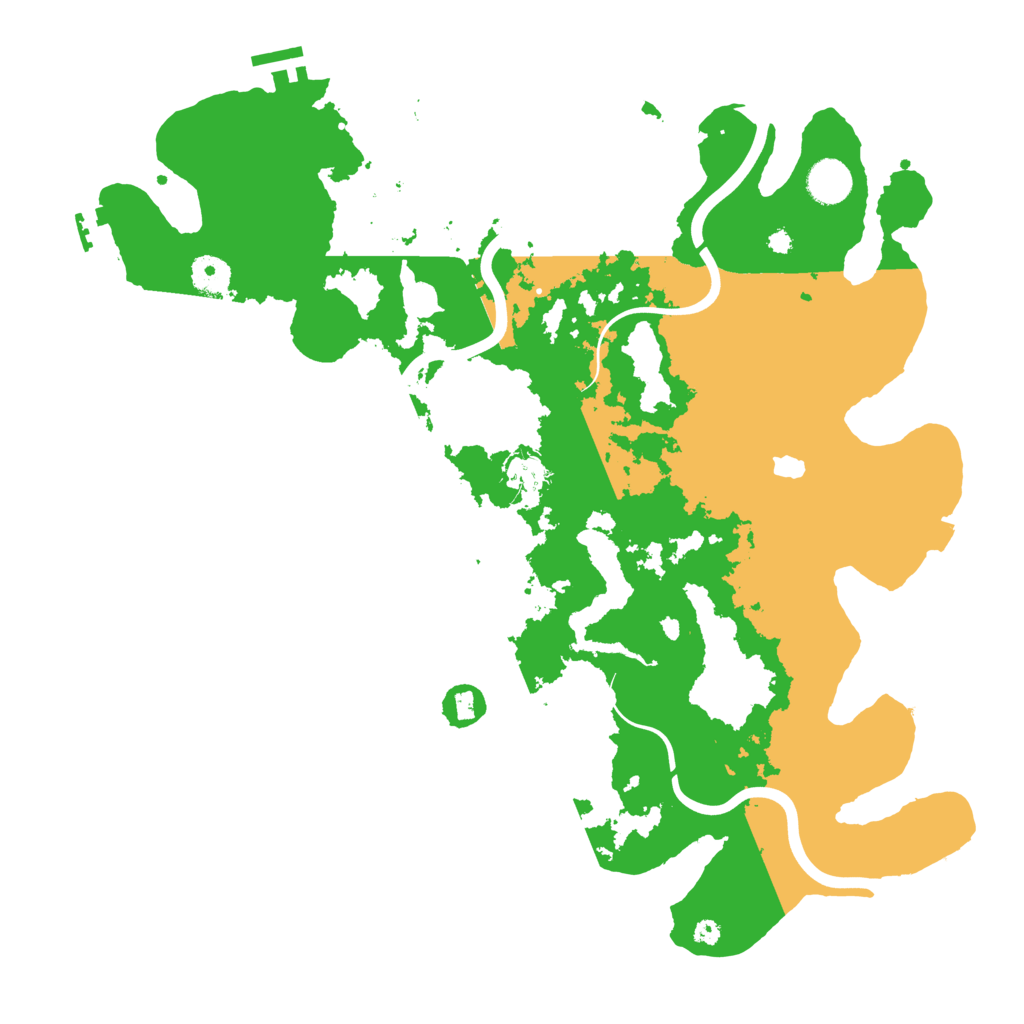 Biome Rust Map: Procedural Map, Size: 4000, Seed: 205403725