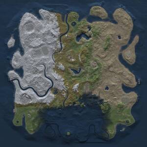 Thumbnail Rust Map: Procedural Map, Size: 4750, Seed: 5092025, 17 Monuments