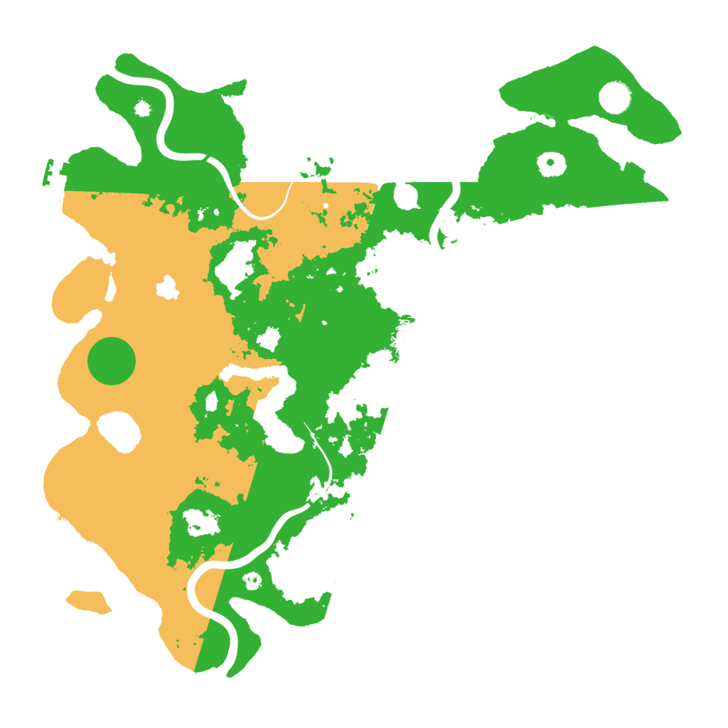 Biome Rust Map: Procedural Map, Size: 4000, Seed: 1618744418