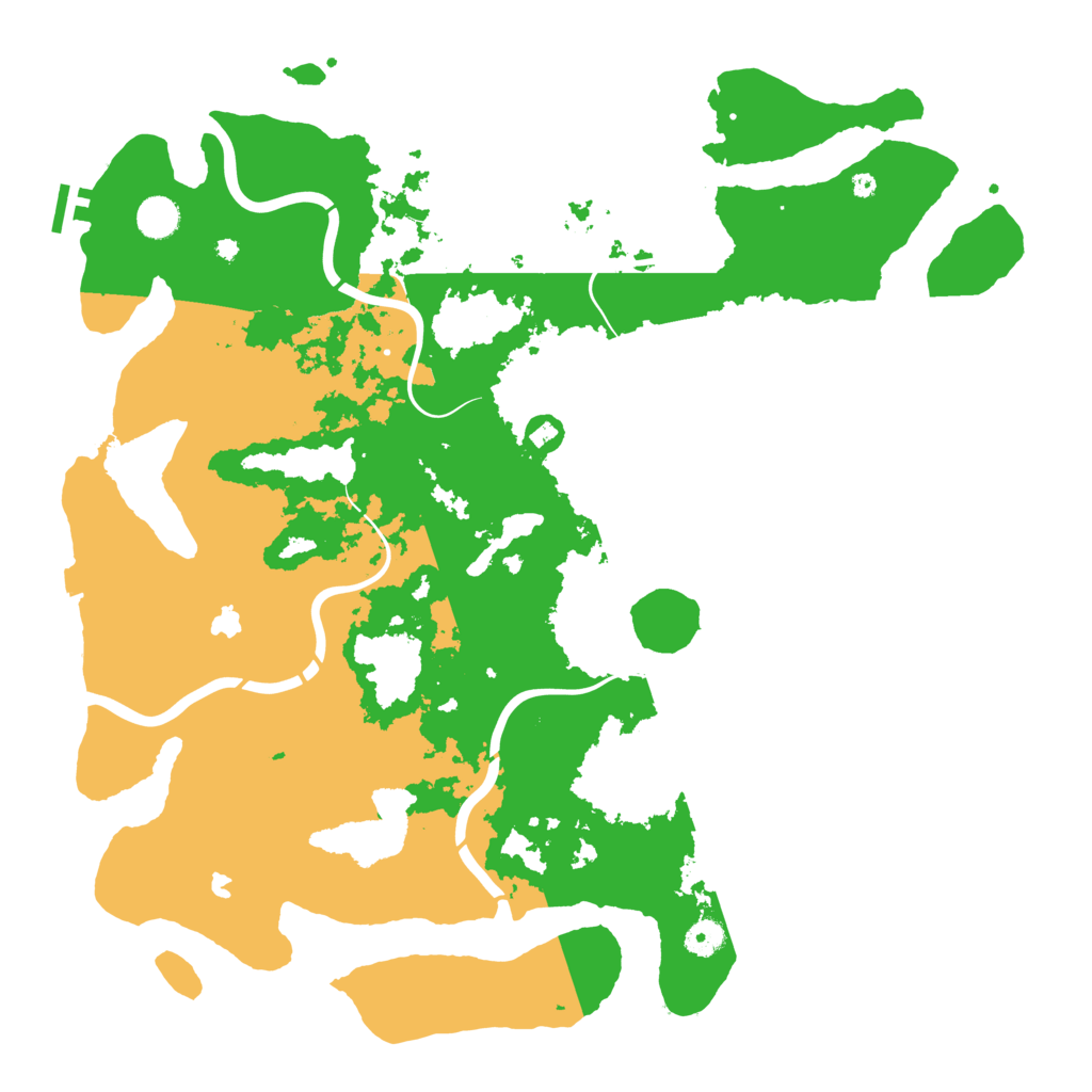 Biome Rust Map: Procedural Map, Size: 4500, Seed: 903340734