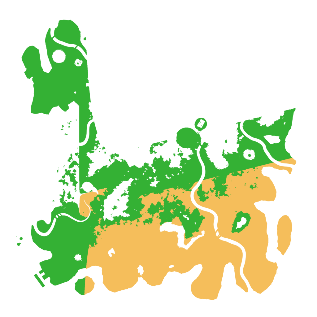 Biome Rust Map: Procedural Map, Size: 4250, Seed: 244762813