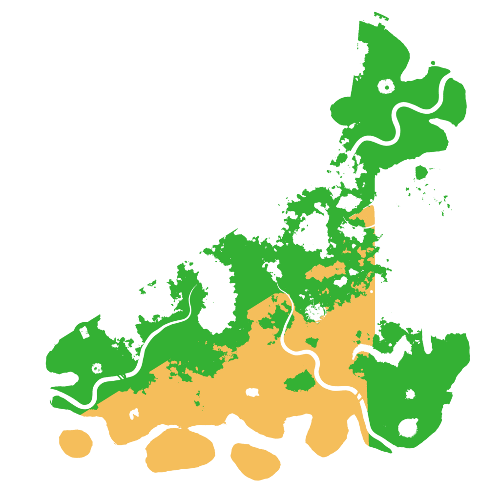 Biome Rust Map: Procedural Map, Size: 4750, Seed: 858817039