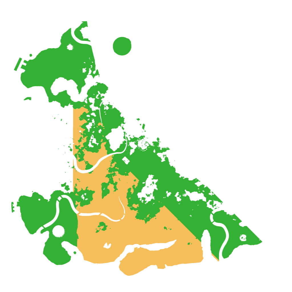 Biome Rust Map: Procedural Map, Size: 4300, Seed: 987773