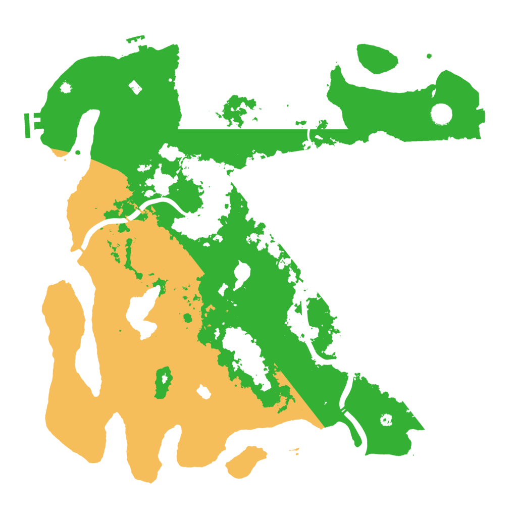 Biome Rust Map: Procedural Map, Size: 4250, Seed: 1822390898