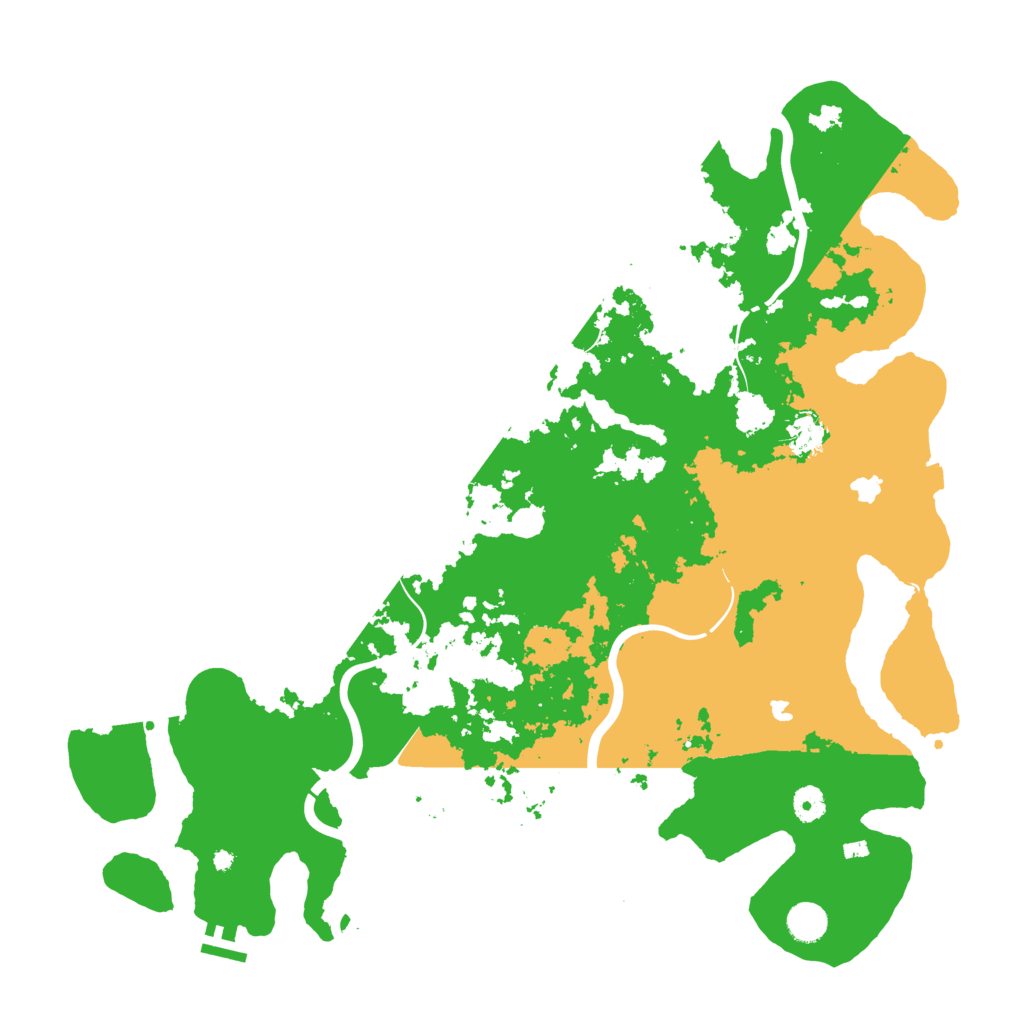 Biome Rust Map: Procedural Map, Size: 4500, Seed: 505732844