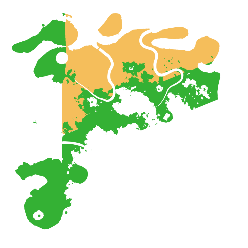 Biome Rust Map: Procedural Map, Size: 3750, Seed: 76588289