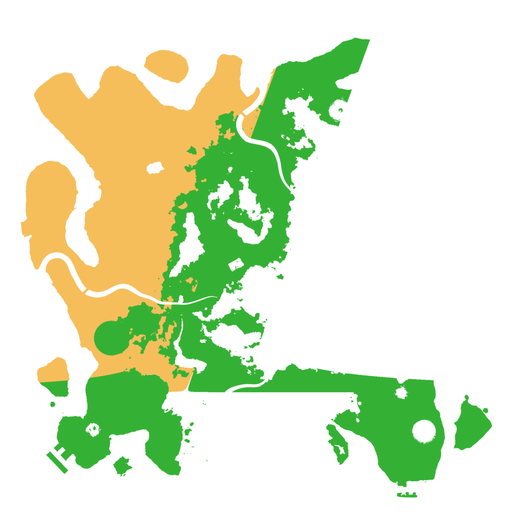 Biome Rust Map: Procedural Map, Size: 4000, Seed: 2036344870