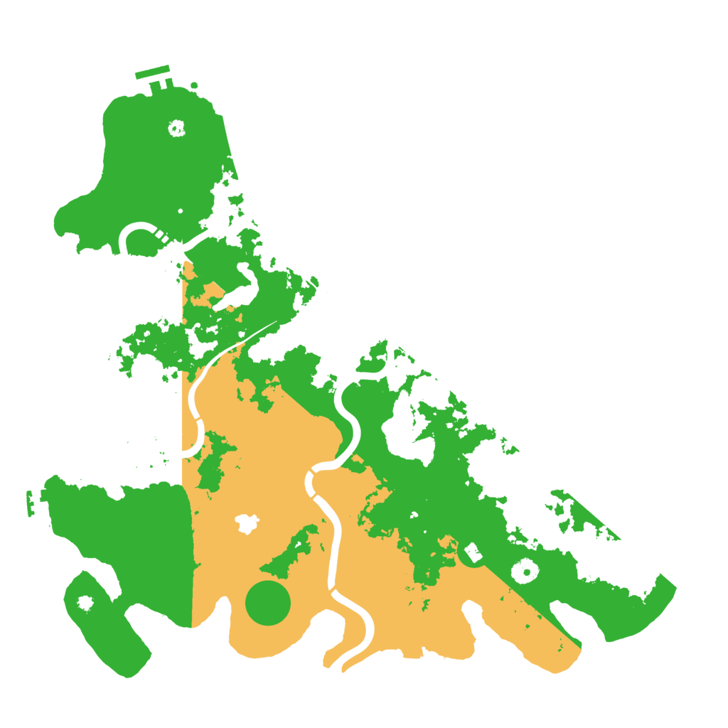 Biome Rust Map: Procedural Map, Size: 4250, Seed: 787753