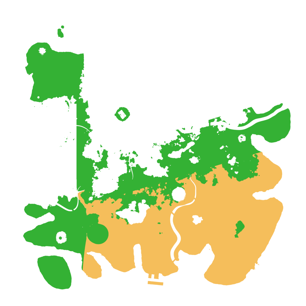 Biome Rust Map: Procedural Map, Size: 4000, Seed: 1753763969