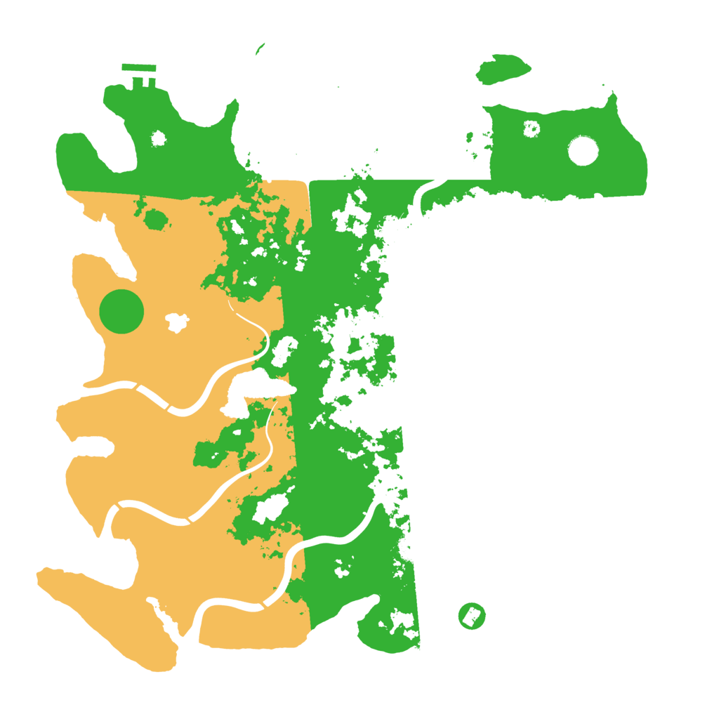 Biome Rust Map: Procedural Map, Size: 4250, Seed: 1456572358