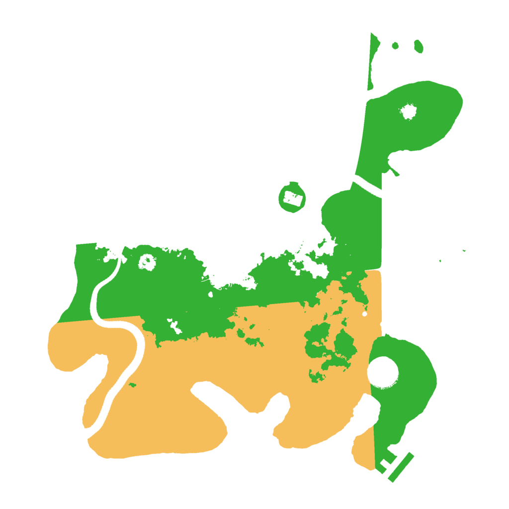 Biome Rust Map: Procedural Map, Size: 3000, Seed: 190909