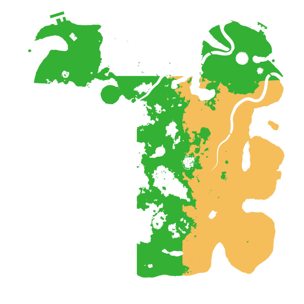 Biome Rust Map: Procedural Map, Size: 4250, Seed: 935069926