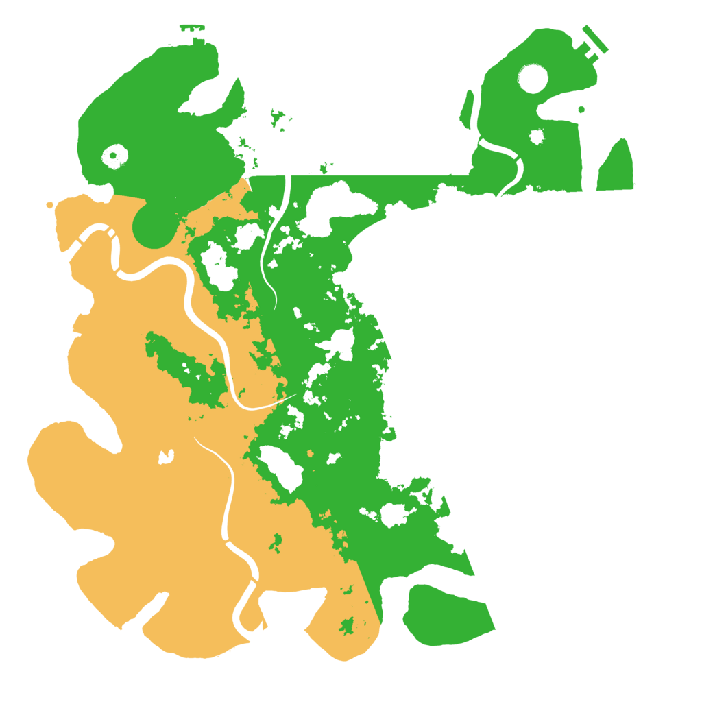 Biome Rust Map: Procedural Map, Size: 4250, Seed: 930759510