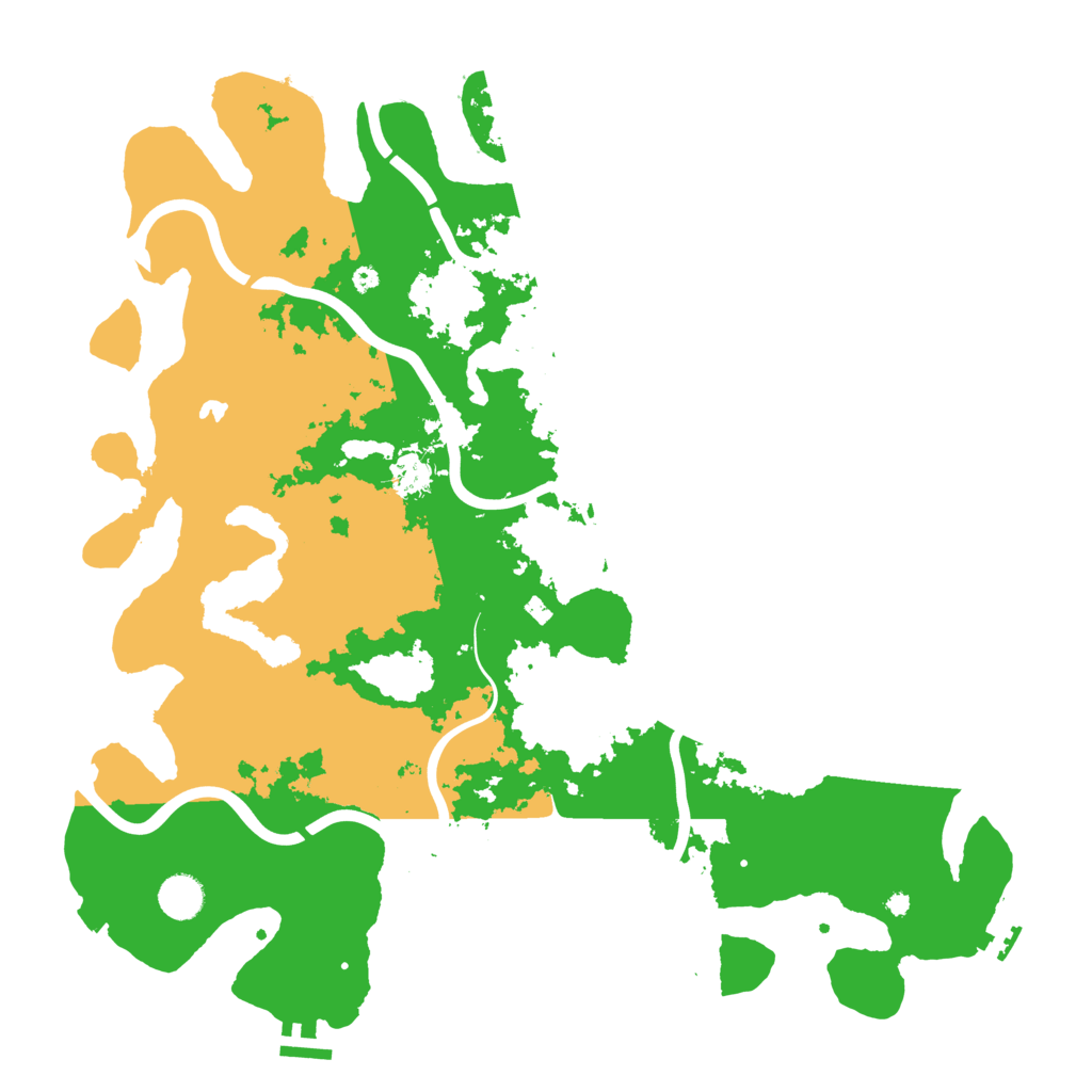 Biome Rust Map: Procedural Map, Size: 4250, Seed: 5755