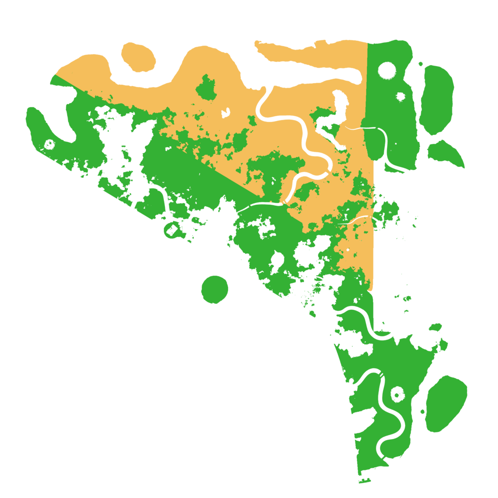 Biome Rust Map: Procedural Map, Size: 5000, Seed: 1930364578