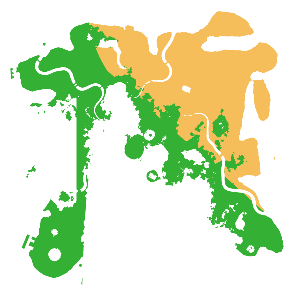 Biome Rust Map: Procedural Map, Size: 4250, Seed: 1793679632