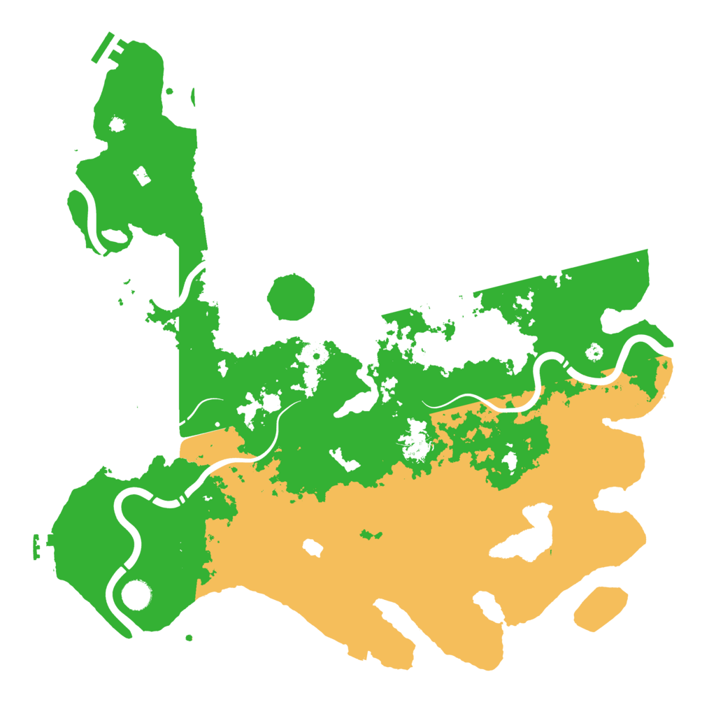 Biome Rust Map: Procedural Map, Size: 4250, Seed: 828707407