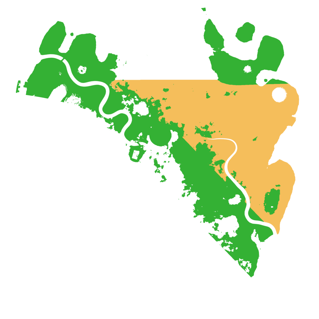 Biome Rust Map: Procedural Map, Size: 3850, Seed: 1119