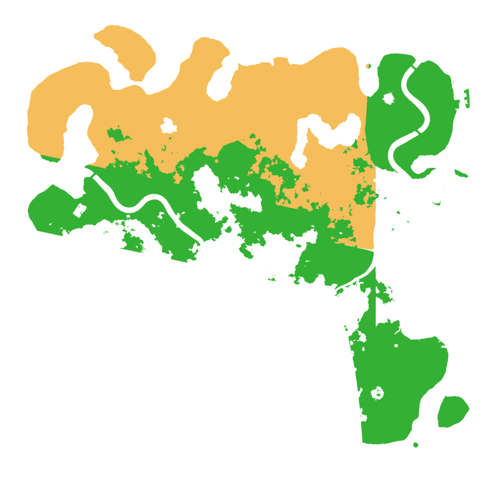 Biome Rust Map: Procedural Map, Size: 4000, Seed: 1341577275