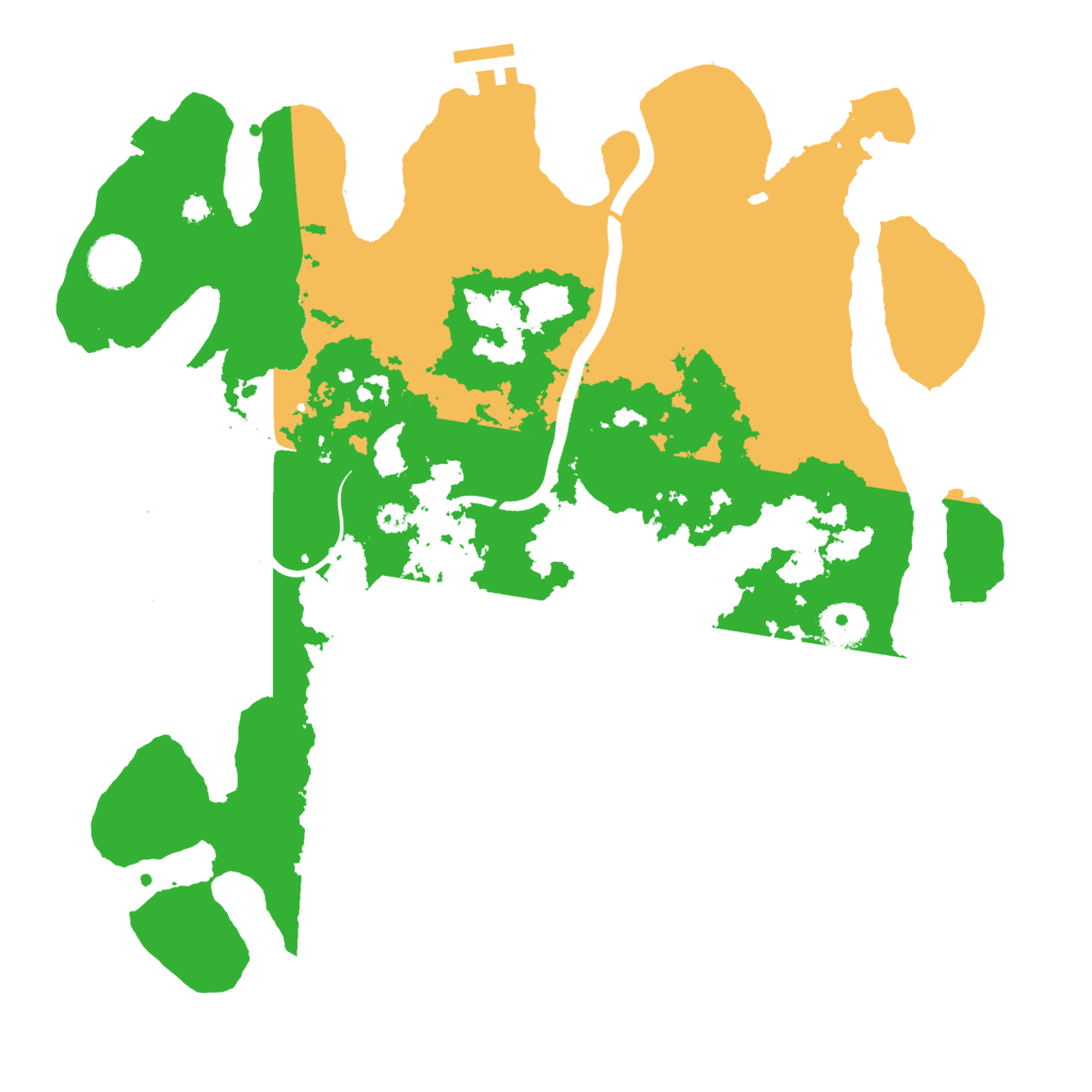 Biome Rust Map: Procedural Map, Size: 3650, Seed: 24206104