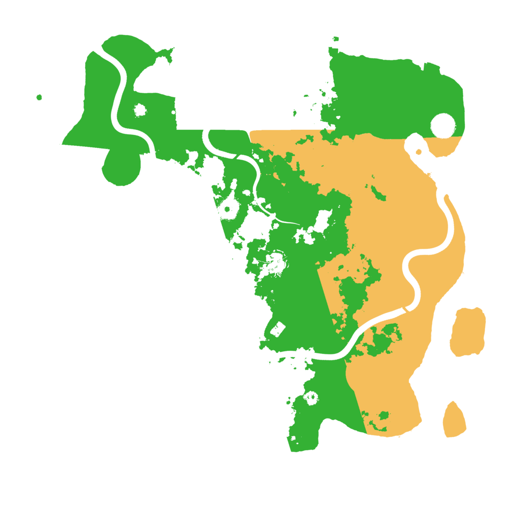 Biome Rust Map: Procedural Map, Size: 3750, Seed: 983730936