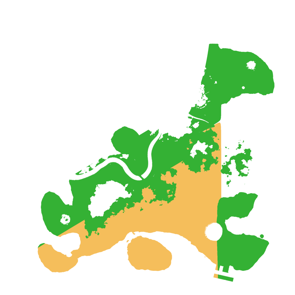 Biome Rust Map: Procedural Map, Size: 3000, Seed: 882992918
