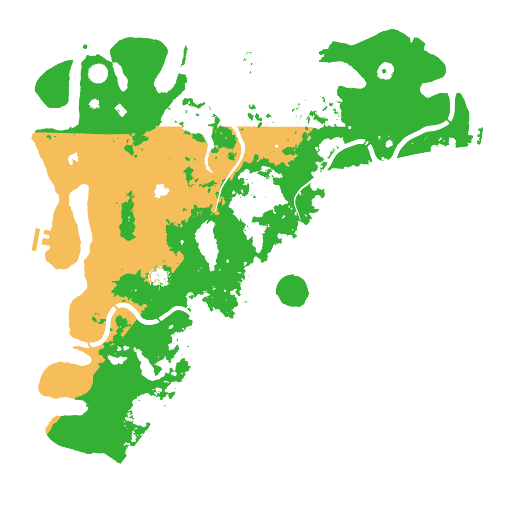 Biome Rust Map: Procedural Map, Size: 4500, Seed: 147686796