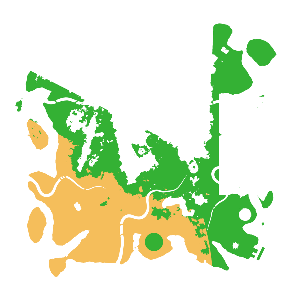 Biome Rust Map: Procedural Map, Size: 4250, Seed: 714284503