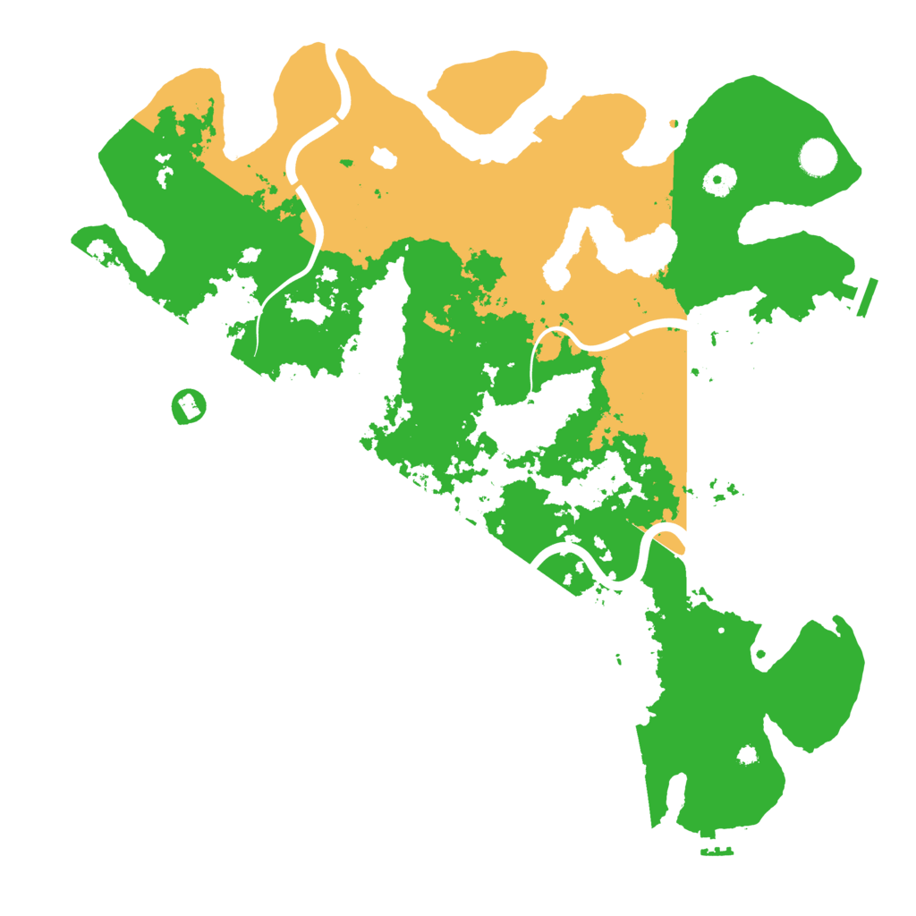 Biome Rust Map: Procedural Map, Size: 4250, Seed: 187205108