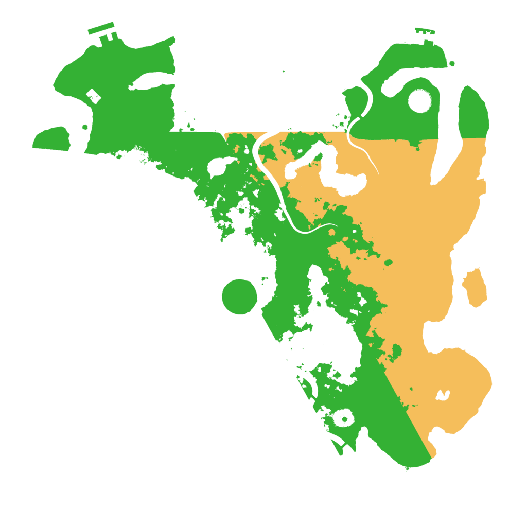 Biome Rust Map: Procedural Map, Size: 4000, Seed: 1718921856