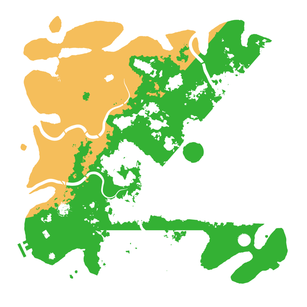 Biome Rust Map: Procedural Map, Size: 4250, Seed: 41920
