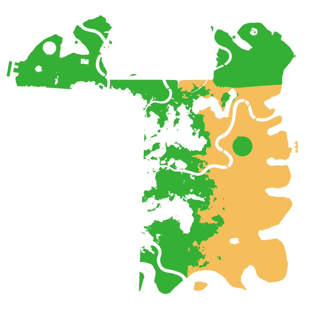 Biome Rust Map: Procedural Map, Size: 4250, Seed: 251740665